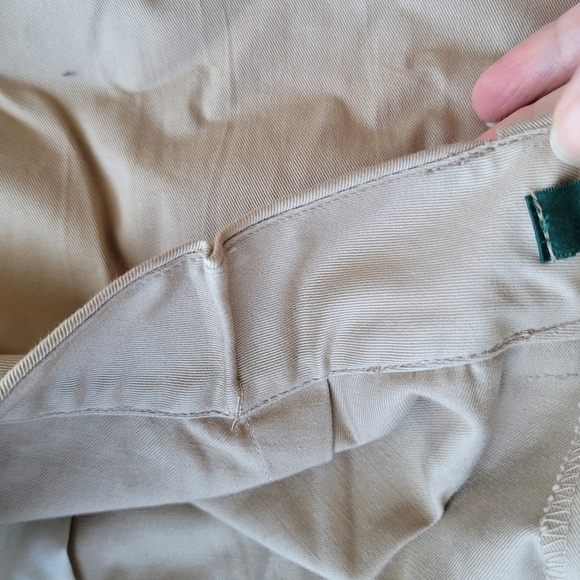 Lauren Ralph Lauren Lightweight Khaki Beige Pant - Picture 9 of 14